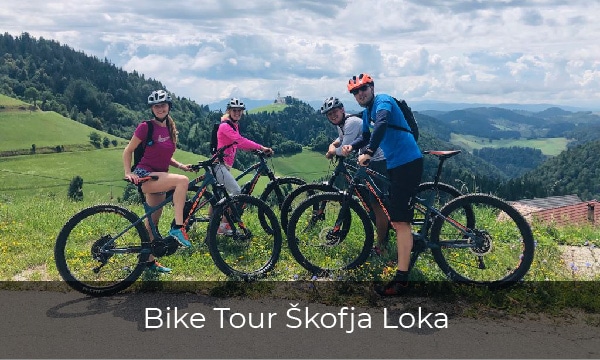 Bike tour Slovenia- Skofja Loka and old army road
