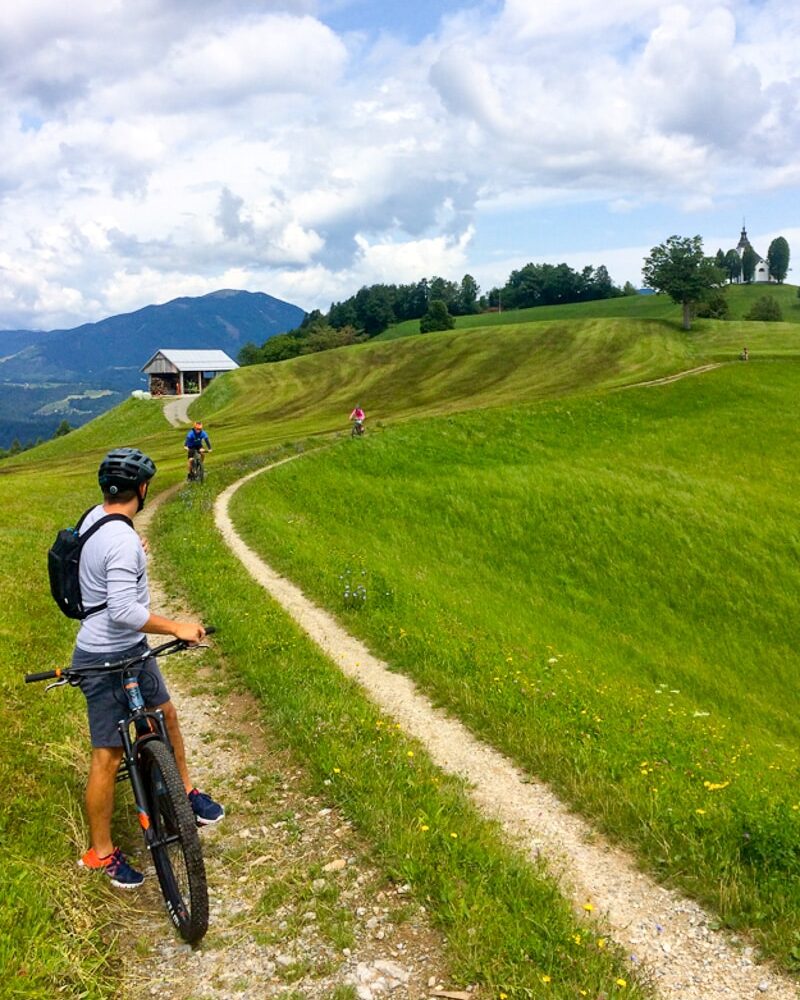 Another long-distance cycling trail of Skofja Loka