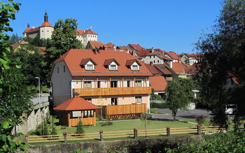 Best cycling hotel in the centre of Skofja Loka.