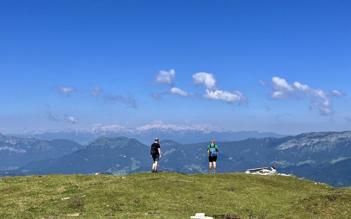 Panoramic view from mountain Blegos