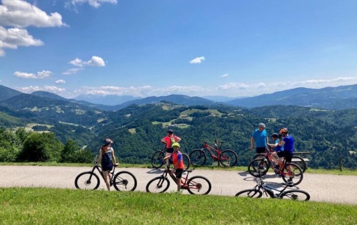 Ljubljana to Bled bike tour through Poljanska Dolina