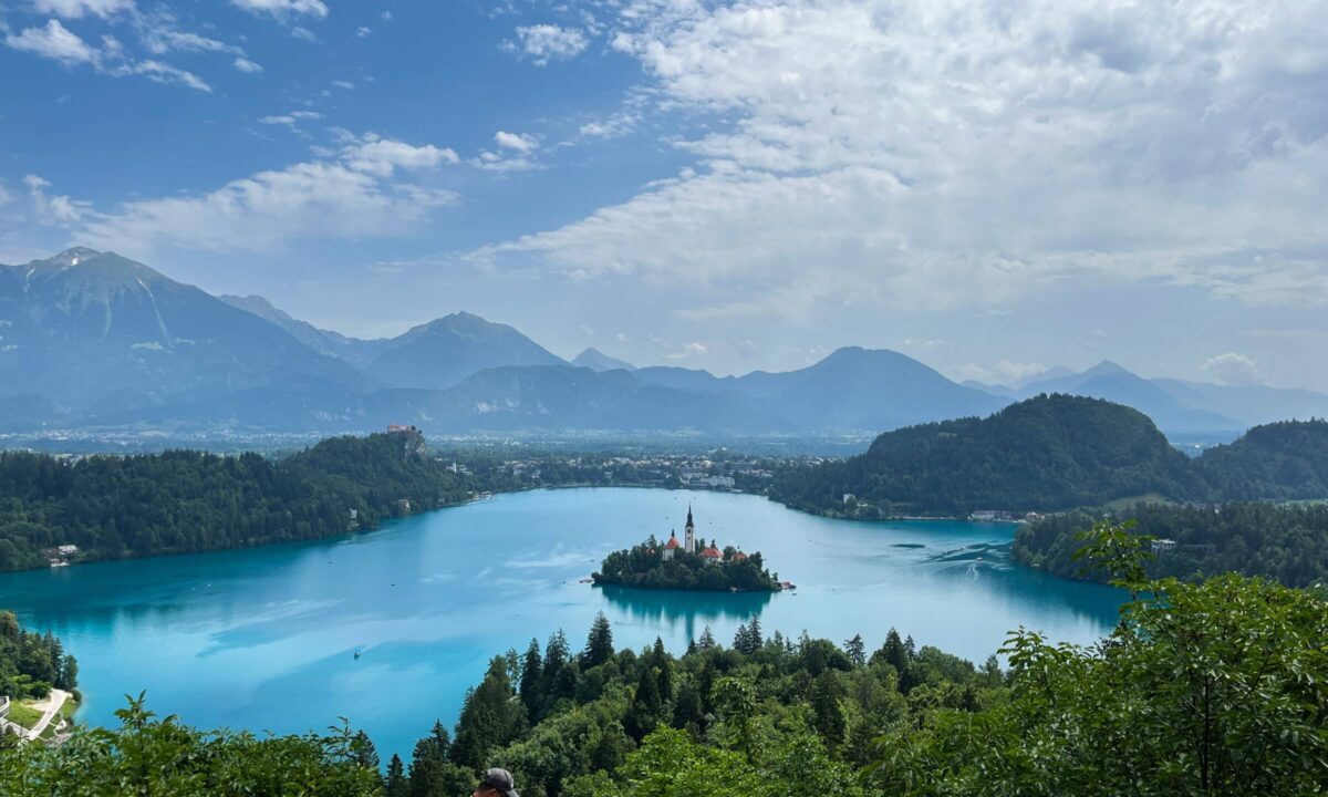 Most instagrammable spots in Slovenia at Lake Bled