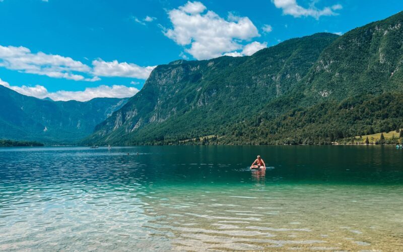 Most instagrammable spots in Slovenia - Lake Bohinj