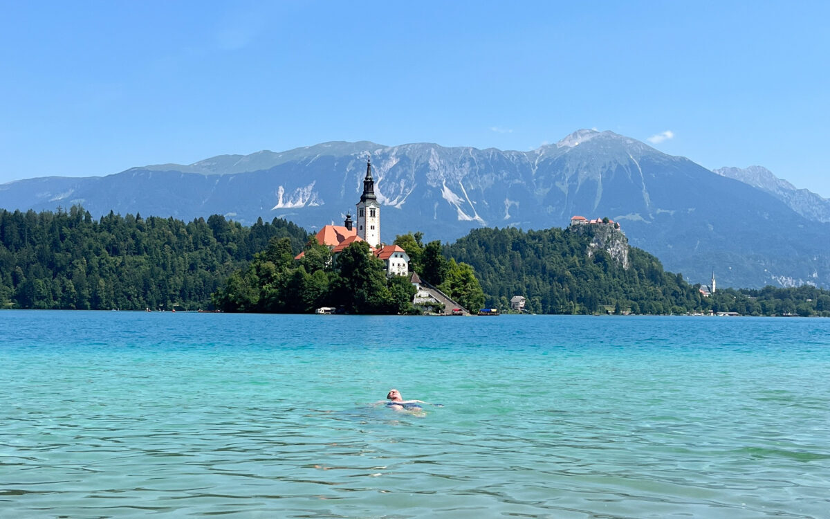 When to book cycling holidays in Slovenia - Lake Bled