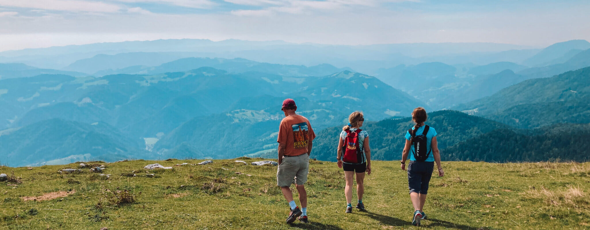 Hike and Bike in Slovenian backcountry