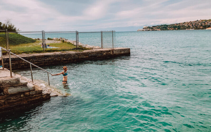 Biking in Slovenia in Summer - Portoroz