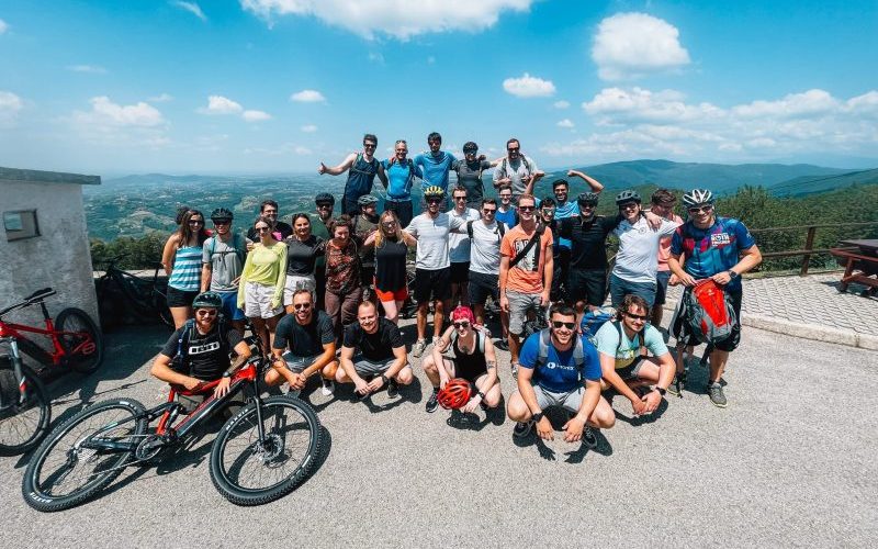 E - Kolesarski team building