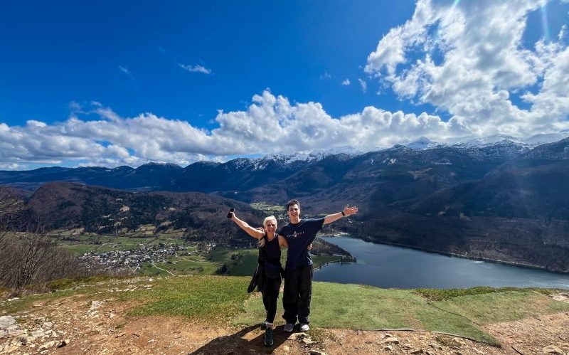 SLOwalk tours above Bohinj Lake