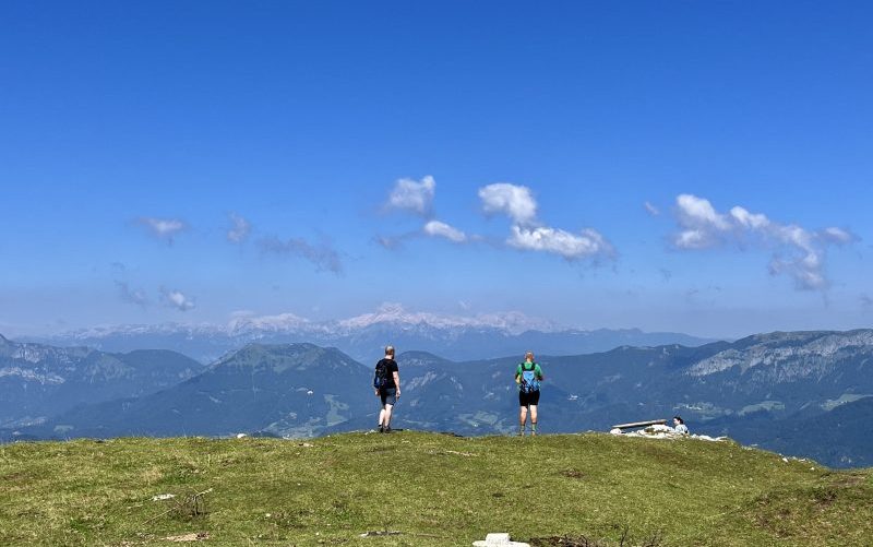 SLOwalk tours on top of mount Blegoš - Poljanska Valley